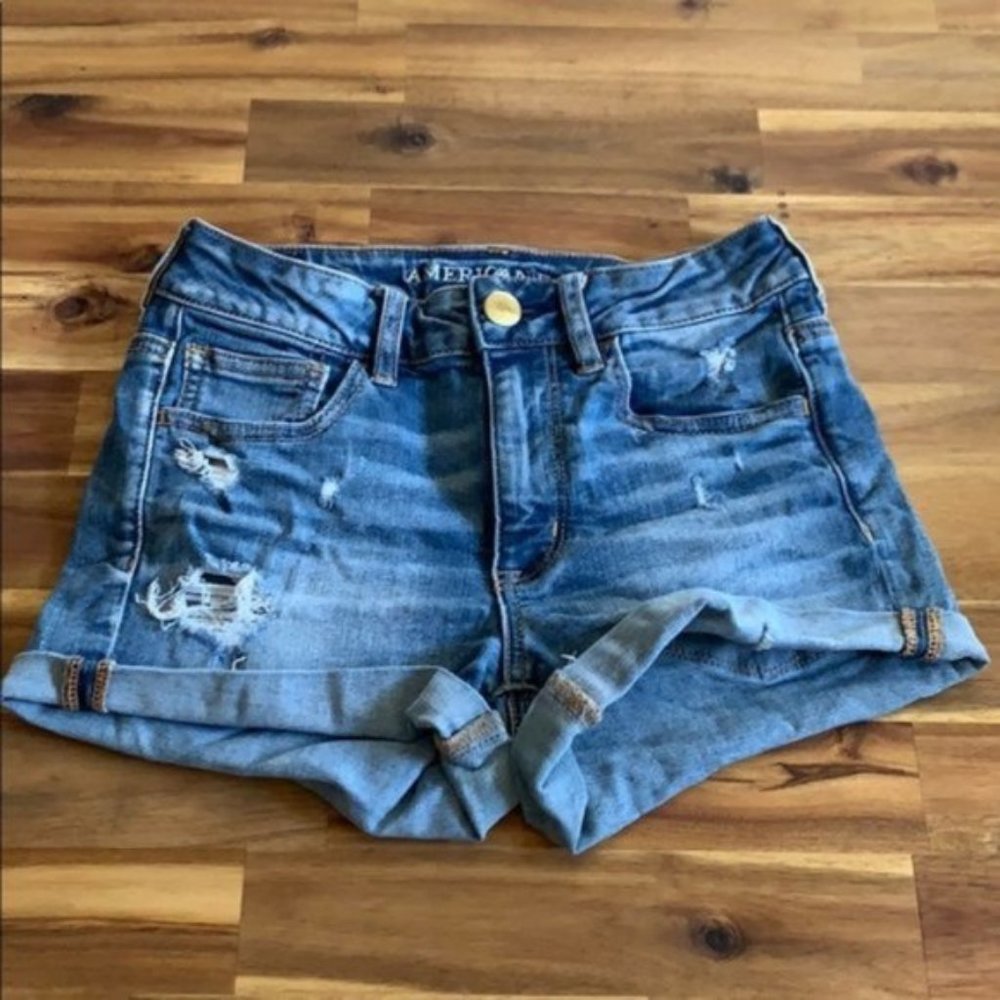 American Eagle Super Stretch Hi Rise Shortie 2